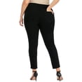thumbnail image 3 of KVMeteor Jeans en Denim Taille Haute avec Trous pour Femmes Grande Taille, 3 of 3