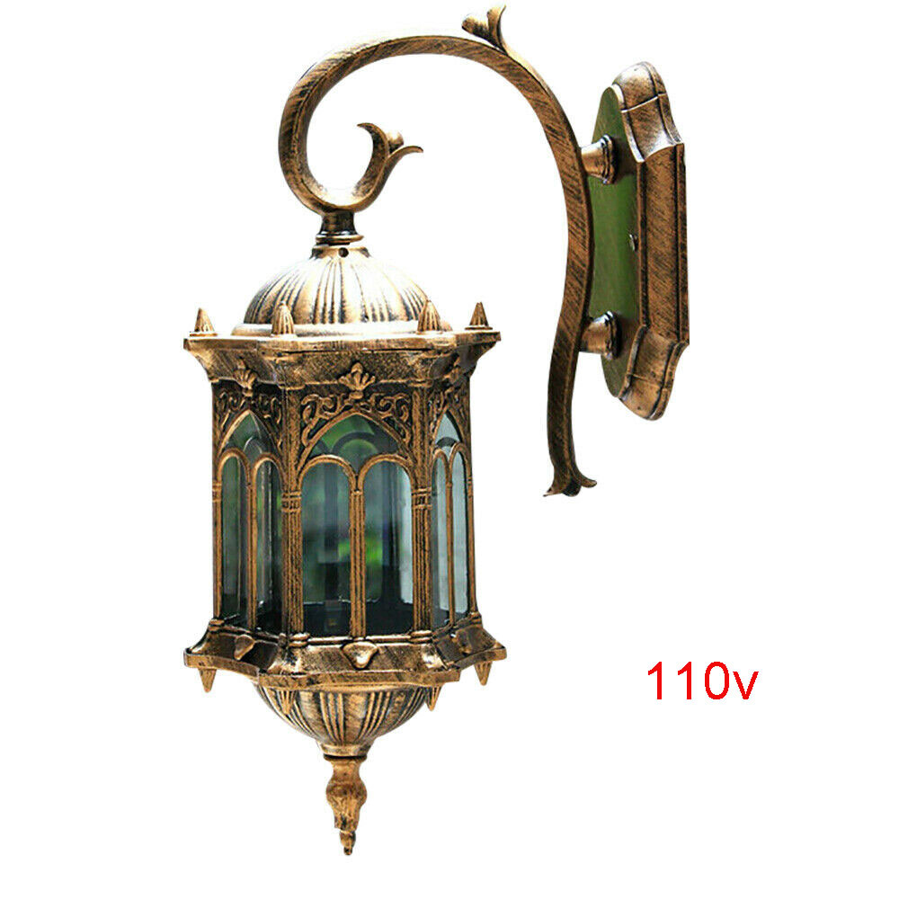TFCFL Antique Sconce Wall Light Outdoor Exterior Lantern Lamp Porch Lights Wall Lighting Fixture