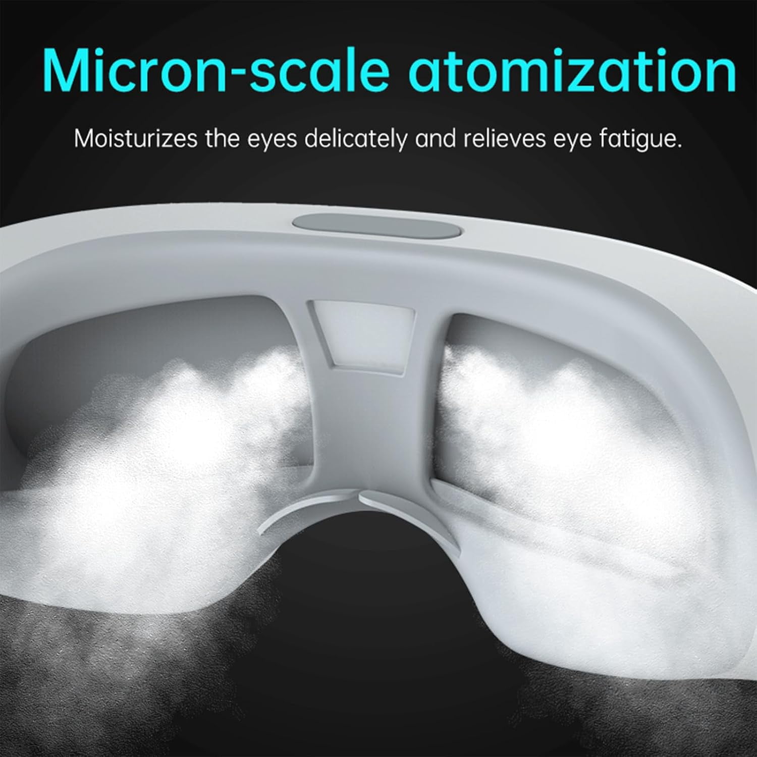 Steam Eye Mask with Hot & Cold Nano Mist, 2 Levels, Bluetooth