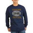 thumbnail image 1 of CafePress - Manufactured 1946 - Long Sleeve Dark T-Shirt, 1 of 1