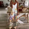 thumbnail image 3 of Easter Bunnies Rabbits Sleeveless Dress Women's Luxury Party Dress Birthday Dresses for Women, 3 of 7