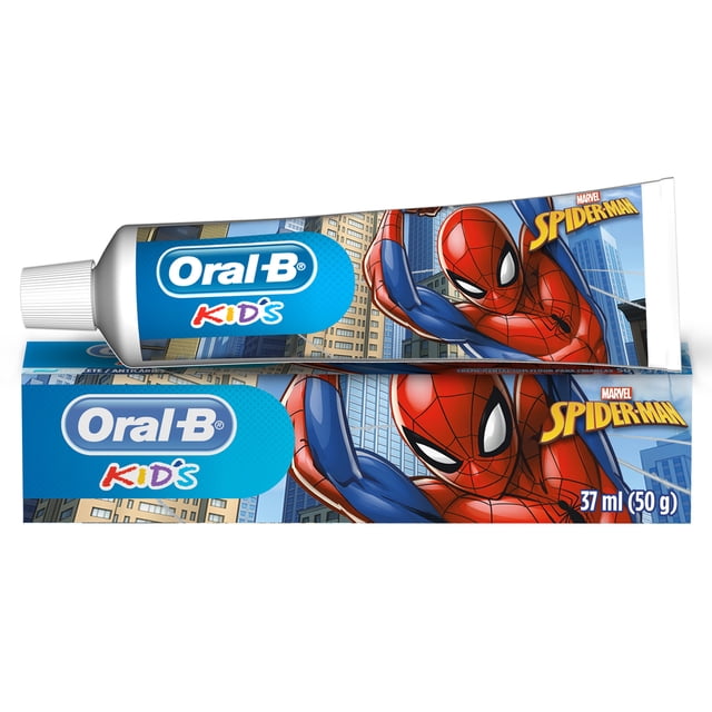 Pasta Dental para Niños Oral-B Kids Spider-Man, 1 pza de 37 ml