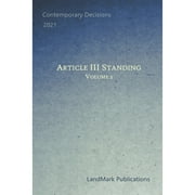 Article III Standing: Volume 2 (Paperback) by Landmark Publications
