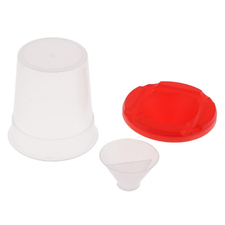 Painting Cup Water Cup With Red Lid For Painting Kids Painting 86x80mm