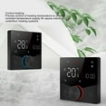 thumbnail image 4 of Electric Heat Thermostat, Precise Temperature Control Smart Thermostat,Color Display Digital Underfloor Heating Thermostat with Stable Current Switching for Home Sauna, 4 of 7