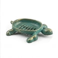 thumbnail image 2 of LEFXSMR Soap Holder, Vintage Casts Iron Turtle Soap Tray, Soap Dish for Bathroom Shower & Kitchen Sponge Caddy, Mint Green, 2 of 6