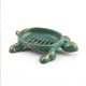 thumbnail image 2 of 2 Colors Vintage Casts Iron Turtle Soap Dishs Decorative Metal Soap Holders Drainage Soap Tray For Bathroom Countertop Rustics Home Bath Accessory Decor, 2 of 6