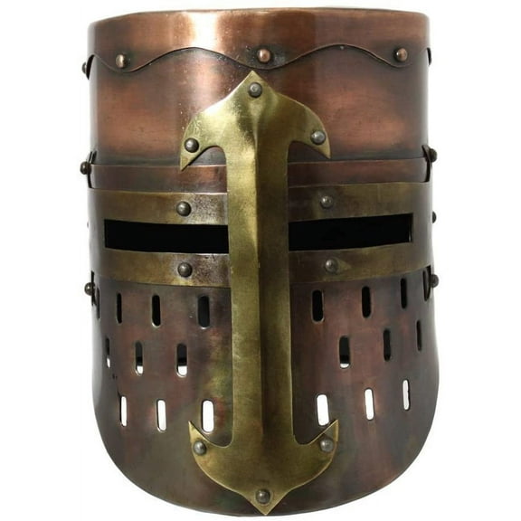 Thor Copper Antique Replica Medieval Armor Pot Helmet,