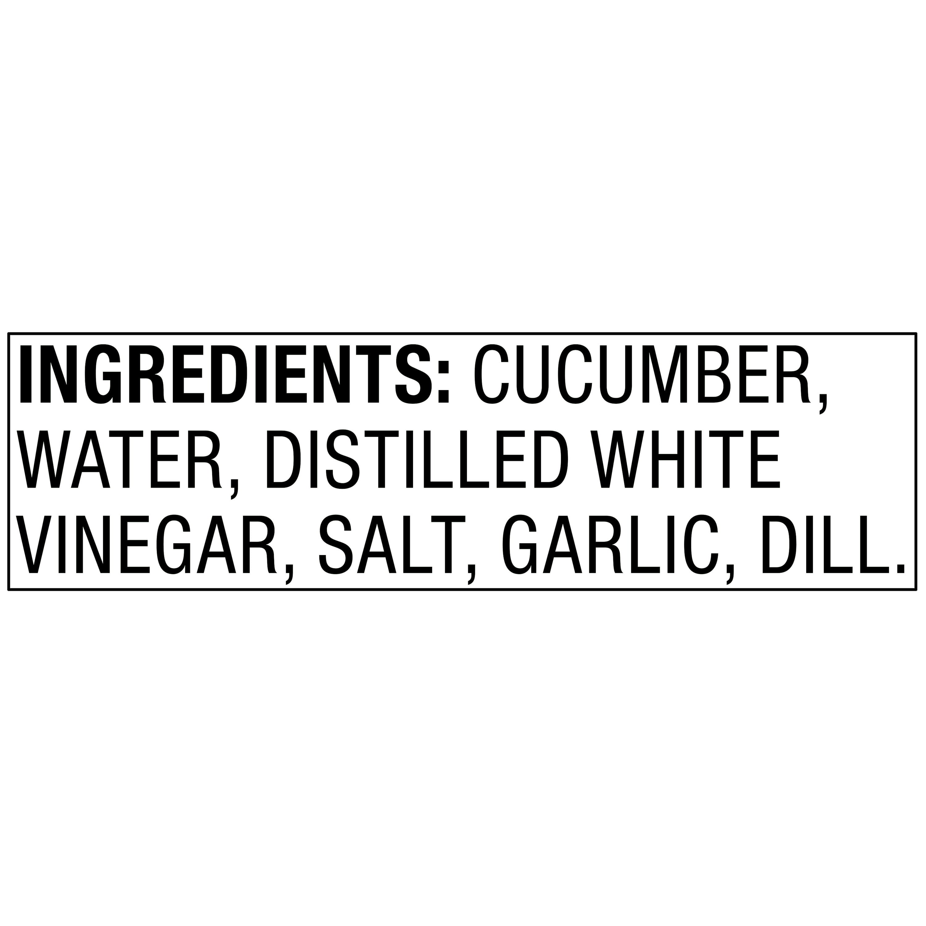 bettergoods Garlic Pickle Chips, 16 fl oz Jar