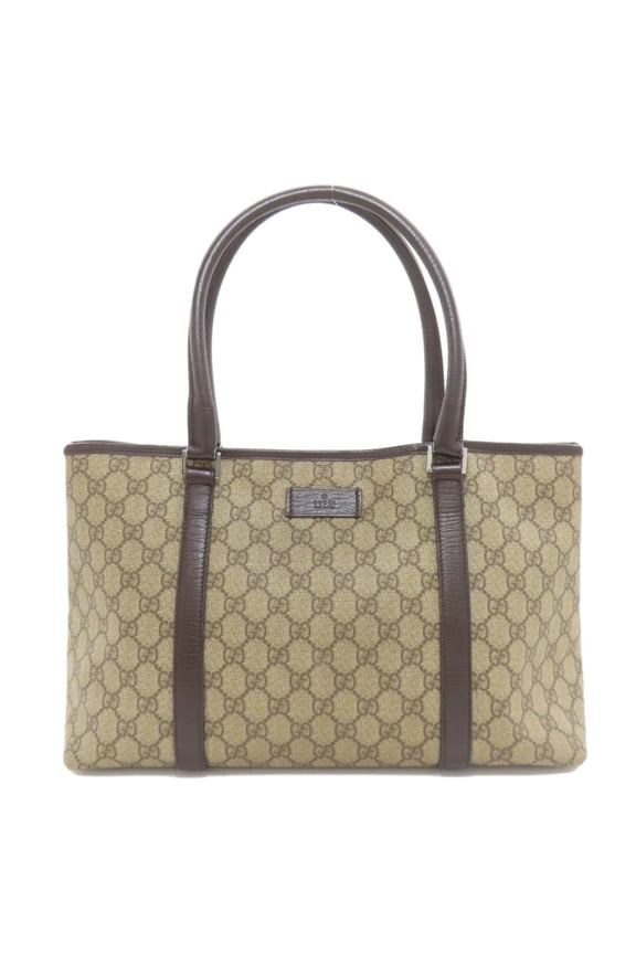 Pre-Owned Gucci 114595 GG Supreme Tote Bag PVC Women's GUCCI