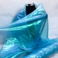 thumbnail image 2 of Tela Qidekjjt de organza iridiscente, color azul cielo, 3 m x 1,5 m, 2 of 7