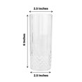 thumbnail image 2 of Balsa Circle 6 Crystal Clear 14 oz Plastic Reusable Drinking Glasses Party Events Home Tableware Supplies, 2 of 8
