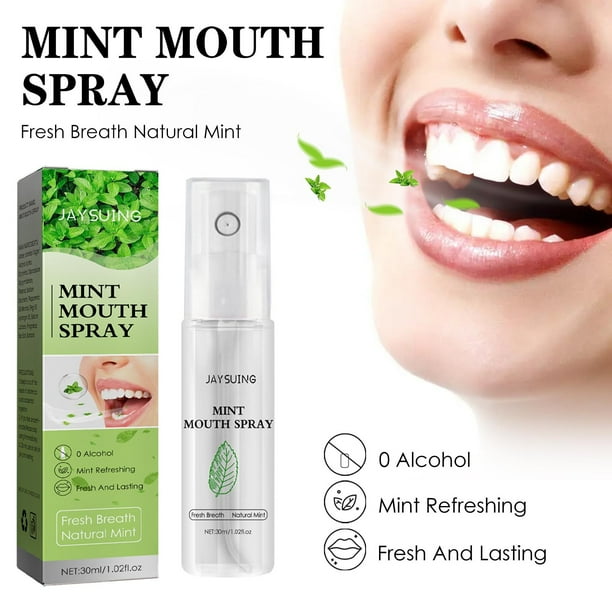 Fiudx Espray Bucal, Pasta Dental Blanqueadora de Espuma Fina, Refractiva y Reparadora Anticaries, Espray para Dientes Sensibles, Uso Diario para Adultos, Formato de Viaje, 30 Ml