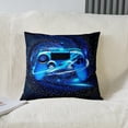 thumbnail image 2 of Video Games Gamer Throw Pillow Covers 16"x16" Set of 2 Soft Gaming Blue Galaxy Cushion Covers Pillow Cases for Couch Sofa Bedroom Car Reversible Video Game Gaming Decorative Throw Pillowcases, 2 of 6