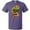 Purple, variant on Inktastic Well-read Cute Gold Dragon Reading Books T-Shirt