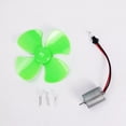 thumbnail image 4 of Lefu Mini Wind Turbine Motor w/Blades Power Alternative Energy Generator LED DIY Kit, 4 of 9