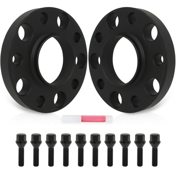 cciyu Wheel Spacers 5 Lug 2PCS 20mm Thick 5x120 to 5x120 Wheel Spacers Compatible for 1978-2016 for BMW