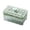 Mint Green, variant on Ice Tray with Lid and Container, 56-Cube Ice Tray for Freezer, Form Round Ice for Tea and Coffee, Silicone Food Grade Ice Cube Tray