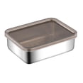 thumbnail image 4 of Contenant de Rangement pour Aliments en Métal, Contenants de Préparation de Repas pour le Bureau, le Travail, le Camping, 4 of 8
