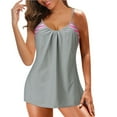 thumbnail image 3 of Maillot de Bain Grande Taille pour Femmes, Maillot de Bain de Plage Imprimé Rembourré, 3 of 5
