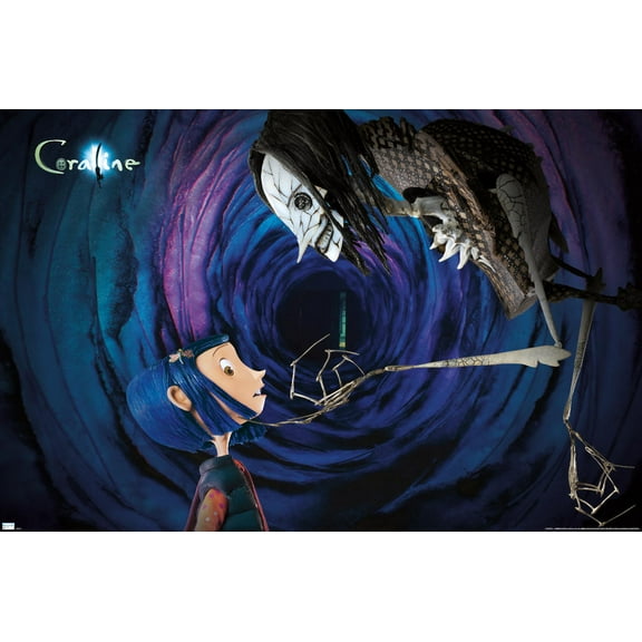 Coraline - Coraline And The Beldam Wall Poster, 22.375" x 34"