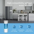 Waterdrop XWF Refrigerator Water Filter, Replacement for GE® XWF
