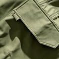 thumbnail image 6 of Men Loose Cargo Work Pants 4-Way Stretch Drawstring Outdoor Activity Trousers S-XL, 6 of 9