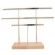 thumbnail image 1 of Estante de joyería colgante, organizador de árboles, estante de metal dorado Afortunado Sencillez, 1 of 5