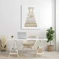 thumbnail image 2 of Stupell Industries Cream Bow Heels High Fashion Glam Bookstack Beauty & Fashion Painting Gallery Wrapped Canvas Print Wall Art, 36 x 48, 2 of 6