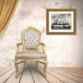 thumbnail image 3 of Bansemer, Roger 24x20 Gold Ornate Wood Framed with Double Matting Museum Art Print Titled - Rachael B Shrimpboats, 3 of 4
