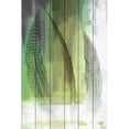 thumbnail image 3 of Parvez Taj "Emerald Feathers" Print on White Wood, 3 of 5