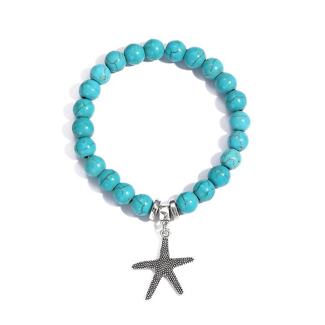 Pulsera de cuentas de piedra pulsera trenzada regalo para amiga hermana niñas hija