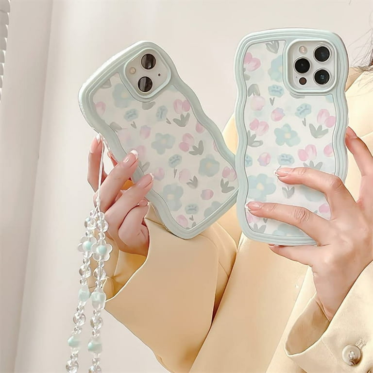 Compatible with iPhone XR Case with Phone Charm/Chain,Cute Compatible with iPhone XR Case with Phone Charm/Chain,Cute