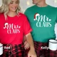 thumbnail image 2 of Camisetas de pareja de Feliz Navidad, ropa de amante de algodón, camiseta gráfica de Festival, camiseta Unisex, ropa para mujer, 2 of 5