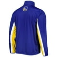thumbnail image 3 of Men's G-III Sports by Carl Banks Royal Golden State Warriors Contender Wordmark Full-Zip Track Jacket, 3 of 4