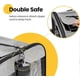 thumbnail image 3 of Sqclv Cat Carrier Airline Approved, Soft-sided Dog Carrier With Inner Safety Leash, Pet Transport Carrier For Small-medium Cats Puppies Up To 15 Lbs, 3 of 5