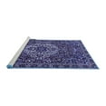 thumbnail image 2 of Ahgly Company Machine Washable Indoor Rectangle Persian Blue Traditional Area Rugs, 4' x 6', 2 of 4