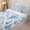 Seashell 02, variant on Manfei Blue Seashell Starfish Zipper Twin Comforter Sets with Fitted Sheet and 2 Pillowcases for Girls Kids, Princess Bow Zipper Bedding Set, Reversible, 4pcs