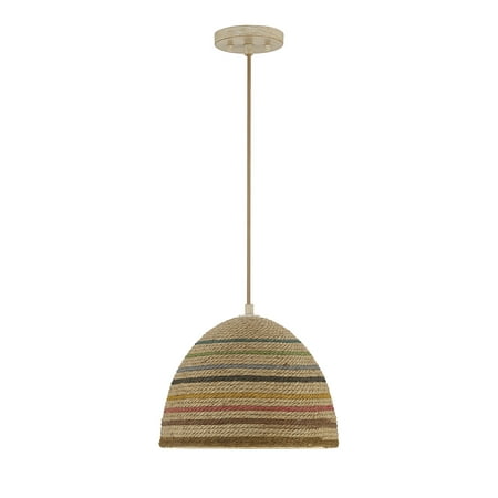 

Trade Winds Riley 1 Light Pendant in Natural Rattan Color