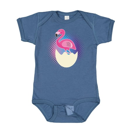 

Inktastic Easter for Girls Flamingo Egg Hatching Gift Baby Girl Bodysuit