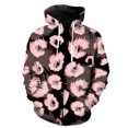 thumbnail image 1 of Sudadera con capucha y cremallera para hombre con textura de piel de animal, chaquetas, sudaderas, gran oferta 2024, camisetas informales con estampado 3D de gran tamaño, moda primaveral, 1 of 6