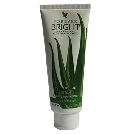 forever living bright toothgel, 4.6 oz, natural mint flavor