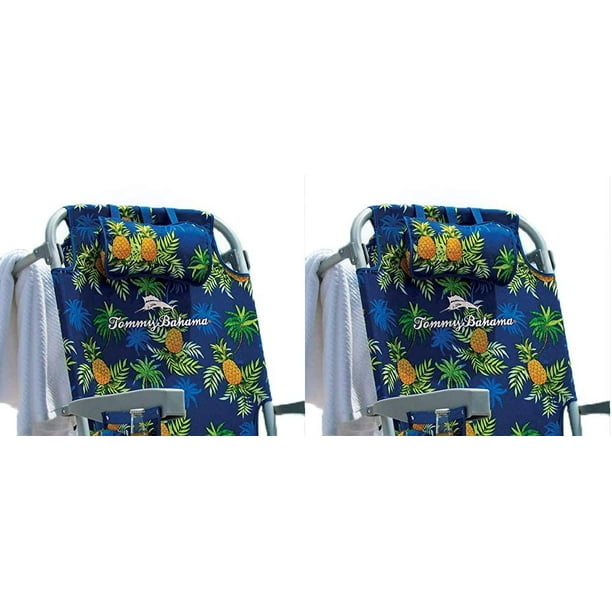 Tommy Bahama 2 Backpack Beach Chairs Pineapple 2020