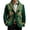 01-Green, variant on Saint Patrick’s Day Corduroy Jacket for Men Shamrock Blazer Printed Sport Coat Party Suit Jacket 01-Green S