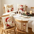 thumbnail image 3 of 2026 Christmas Indoor Home Decor 4 Pack Christmas Decorative Throw Pillow Covers Embossed Visual Holiday Cushion Slipcovers Hidden Zipper Decor Pillow Cases For Indoor Sofa Couch, 3 of 6