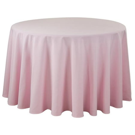 

SARO 321.P90R 90 in. Collection Casual Design Everyday Tablecloth Pink