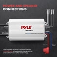 thumbnail image 4 of Amplificador marino Pyle PLMRMB4CW 200 W RMS 4 canales Bluetooth, 4 of 7