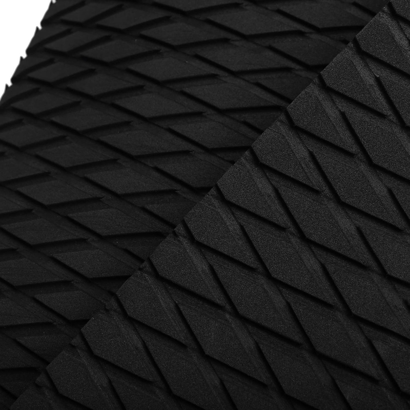 3X Water Scooter Non-Skid Marine Flooring Synthetic Eva Foam Sheet 37X92Cm,3 x Non-skid Sheet,black