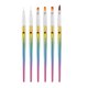 thumbnail image 1 of 6 pinceles para decoración de uñas, kit de diseño de bolígrafo para pintar uñas, pincel de gel de extensión, suministros para maquillaje y decoración de uñas, 1 of 6