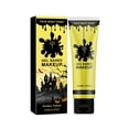 thumbnail image 2 of Ku0Kaa Halloween Face and Body Paint, Gel Based Makeup Cream for Outfit Parties, Cosplay and Stage Makeup, Washable Body Paint for Creative Festival Looks, 3.53 oz, Golden Yellow, 2 of 9